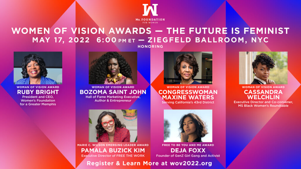 2022 Women of Vision Awards Ms. Foundation For Women