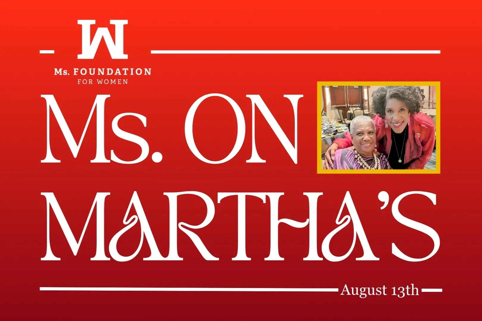 Ms. on Martha's - Ms. Foundation For Women