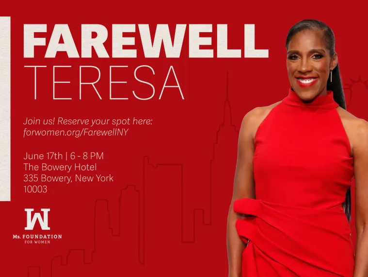 NYC Farewell Celebration of Teresa C. Younger